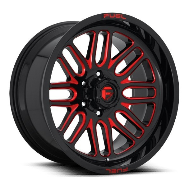 Fuel Offroad Wheels Ignite D663 Gloss Black Red Tinted Clear 22x10 -18mm Offset 5x127 (5x5) | Fits Jeep Wrangler 07-Present and Jeep Gladiator Fuel Offroad Wheels Ignite D663 Gloss Black Red Tinted Clear 22x10 -18mm Offset 5x127 (5x5) | Fits Jeep Wrangler 07-Present and Jeep Gladiator