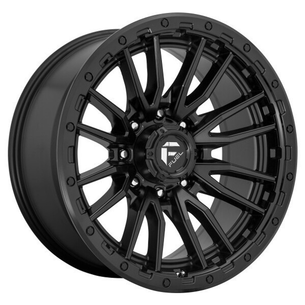 Fuel Offroad Wheels Rebel D679 Matte Black 22x10 -18mm Offset 8x180 Fuel Offroad Wheels Rebel D679 Matte Black 22x10 -18mm Offset 8x180