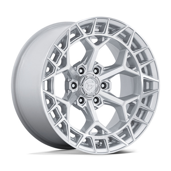 Fuel Offroad Wheels Charger FC873 Gloss Silver W/ Machined Face 20x9 1mm Offset 5x127 (5x5) | Fits Jeep Wrangler 07-Present and Jeep Gladiator