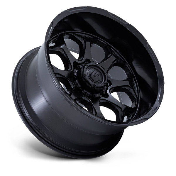 Fuel Offroad Wheels Scepter FC862 Blackout 22x12 -44mm Offset 5x127 (5x5) | Fits Jeep Wrangler 07-Present and Jeep Gladiator