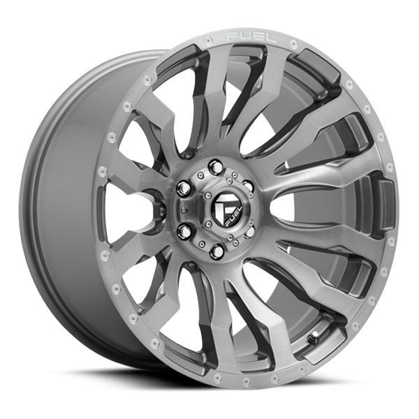 Fuel Offroad Wheels Blitz D693 Platinum 20x9 1mm Offset 5x127 (5x5) | Fits Jeep Wrangler 07-Present and Jeep Gladiator