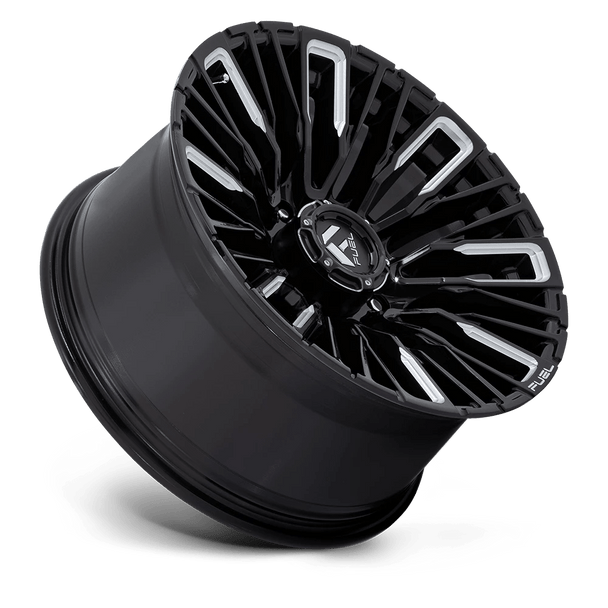 Fuel Offroad Wheels Rebar D849 Gloss Black Milled 20x10 -18mm Offset 8x165.1 (8x6.5)