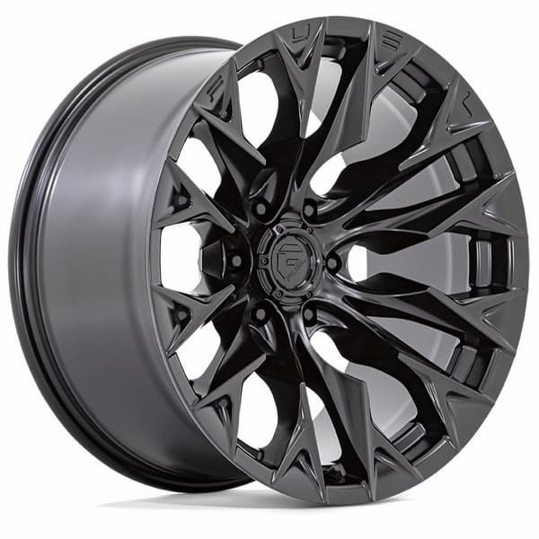 Fuel Offroad Wheels Flame 6 D804 Matte Black 20x10 -18mm Offset 6x135