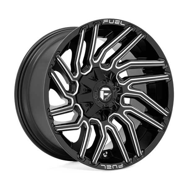 Fuel Offroad Wheels Typhoon D773 Gloss Black Milled 22x10 -18mm Offset 8x170 Fuel Offroad Wheels Typhoon D773 Gloss Black Milled 22x10 -18mm Offset 8x170