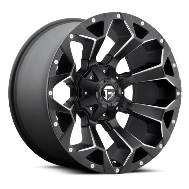Fuel Offroad Wheels Assault D546 Matte Black Milled 20x9 20mm Offset 8x180 Fuel Offroad Wheels Assault D546 Matte Black Milled 20x9 20mm Offset 8x180