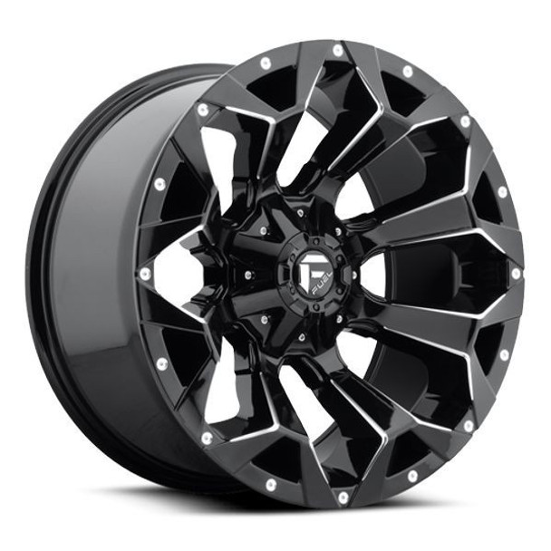 Fuel Offroad Wheels Assault D576 Gloss Black Milled 20x9 1mm Offset 5x139.7 (5x5.5),5x150 Fuel Offroad Wheels Assault D576 Gloss Black Milled 20x9 1mm Offset 5x139.7 (5x5.5),5x150