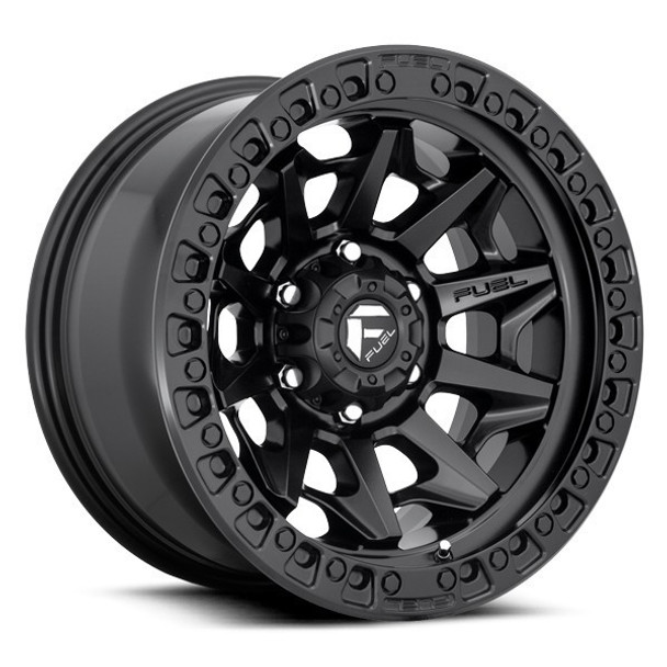 Fuel Offroad Wheels Covert D694 Matte Black 18x9 1mm Offset 8x180 Fuel Offroad Wheels Covert D694 Matte Black 18x9 1mm Offset 8x180