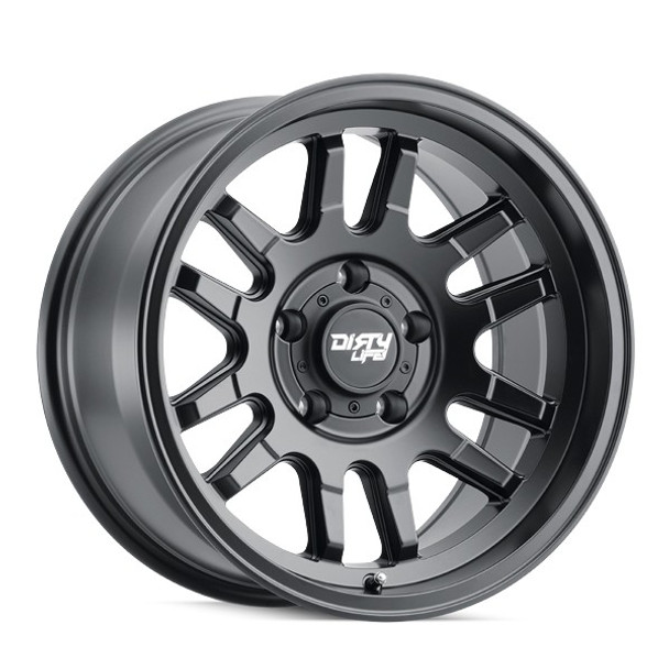 DirtyLife Wheels Canyon 9310 Matte Black 17x9 0mm Offset 5x150 DirtyLife Wheels Canyon 9310 Matte Black 17x9 0mm Offset 5x150