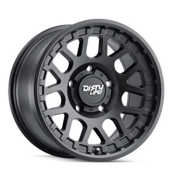 DirtyLife Wheels Mesa 9306 Matte Black 17x9 0mm Offset 5x150