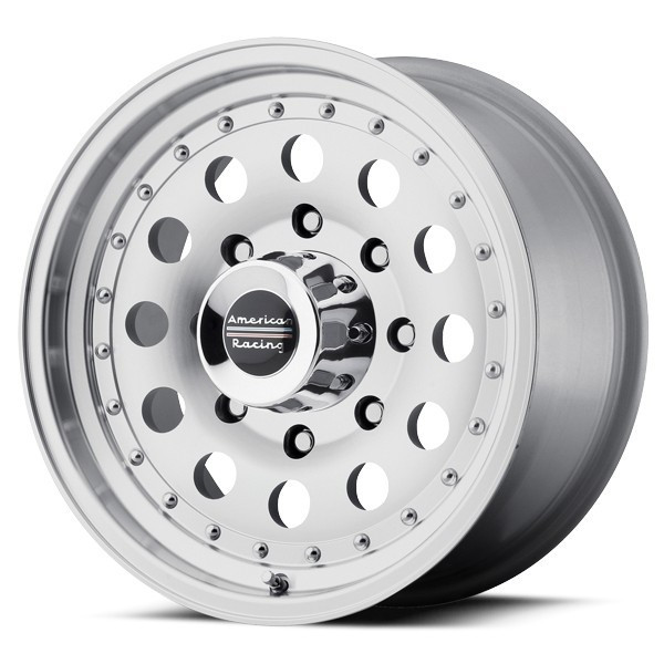 American Racing Wheels Outlaw II AR62 Machined 15x7 -6mm Offset 5x120.7 (5x4.75)