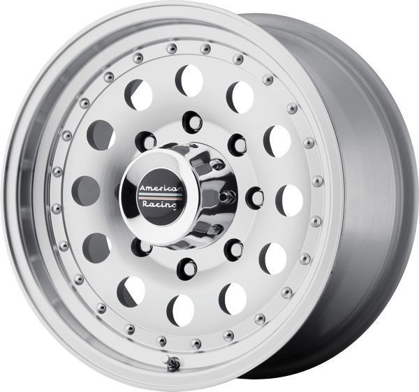 American Racing Wheels Outlaw II AR62 Machined with Clear Coat 17x8 0mm Offset 5x127 (5x5) | Fits Jeep Wrangler 07-Present and Jeep Gladiator
