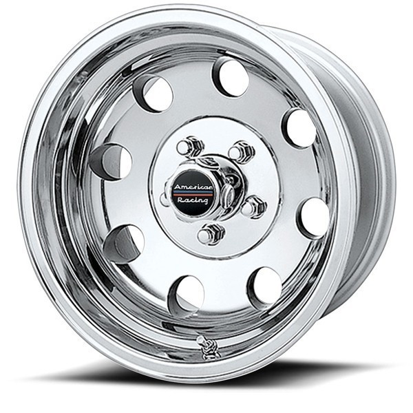 American Racing Wheels Baja AR172 Polished 16x8 0mm Offset 5x127 (5x5) | Fits Jeep Wrangler 07-Present and Jeep Gladiator