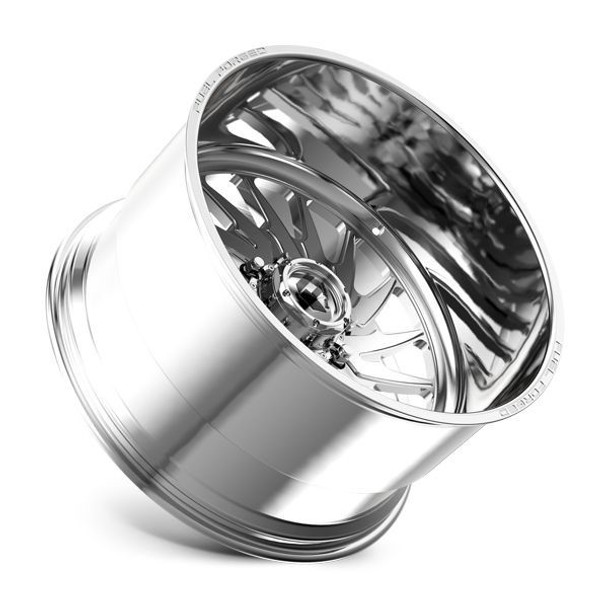 Fuel Forged Wheels FF110 Polished 22x14 -72mm Offset 5x127 (5x5)| Fits Jeep Wrangler 07-Up and Jeep Gladiator Fuel Forged Wheels FF110 Polished 22x14 -72mm Offset 5x127 (5x5)| Fits Jeep Wrangler 07-Up and Jeep Gladiator