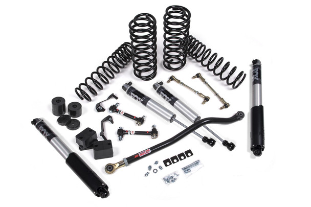 2018-2025 Jeep Wrangler JL J-Venture 2.5 Inch Lift Kit 4 Door w/Fox 2.5 Performance Series Shocks HD Rate Coils JSPEC
