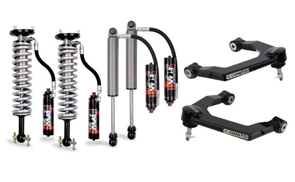 Cognito 19-25 Chevy/GMC Silv/Sierra 1500 1in Elite Leveling Kit w/ Fox 2.5 Elite Perf Shocks
