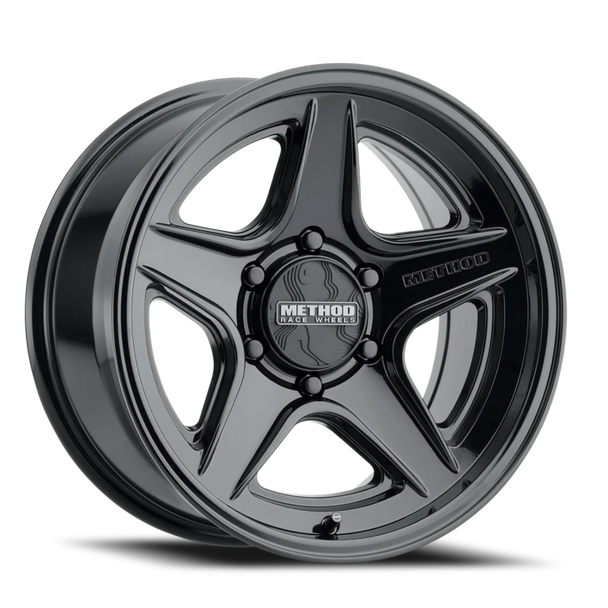Method MR319 17x8.5 -0mm Offset 6x5.5 BP 106.25mm CB Gloss Black Wheel