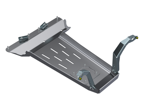 Artec Industries 21-25 Jeep Wrangler JL Rubicon Jlu Oil Skid Only w/ Oil Door - 4 Door 392 Hemi Alum