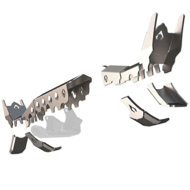 Artec Industries 18-25 Jeep Wrangler JL Apex Front Axle Armor Kit Jt Sport Jt Overland Jl