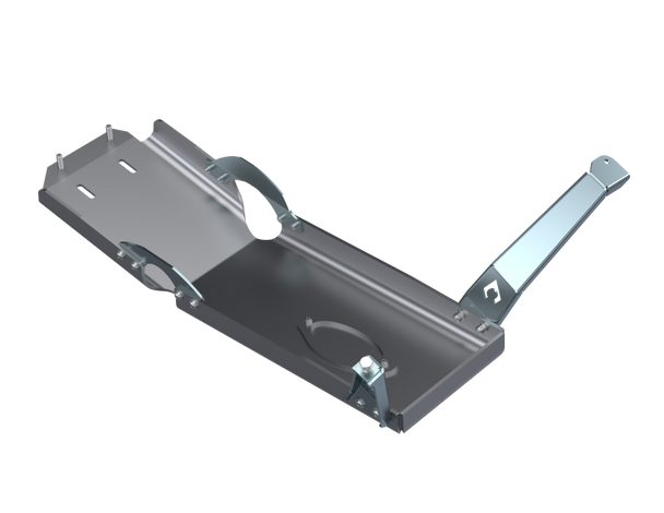 Artec Industries 21-25 Jeep Wrangler JL Sahara Oil Skid Only w/ Oil Door -2 & 4 Door 3.6L Alum