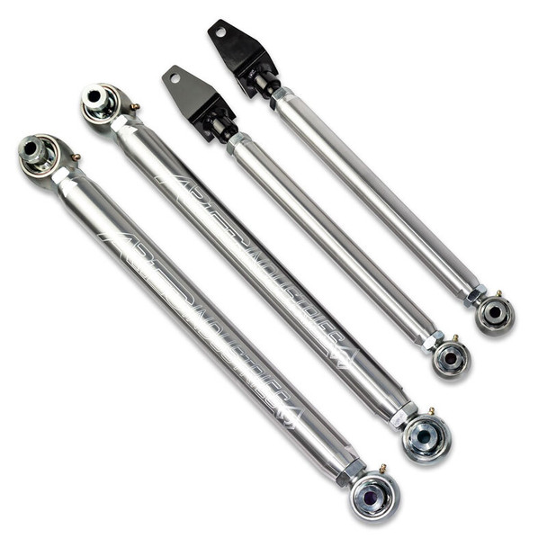 Artec Industries 07-18 Jeep Wrangler JK Aluminum Mid Arm Kit - Front Only