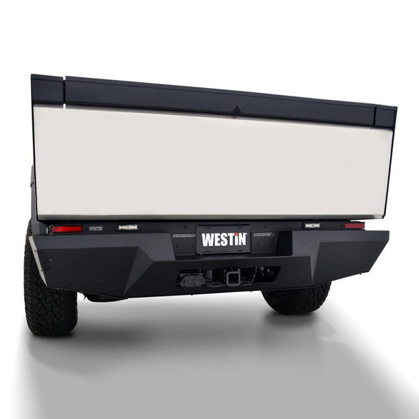 Westin 24-25 Tesla Cybertruck Pro-Series Rear Bumper - Textured Black