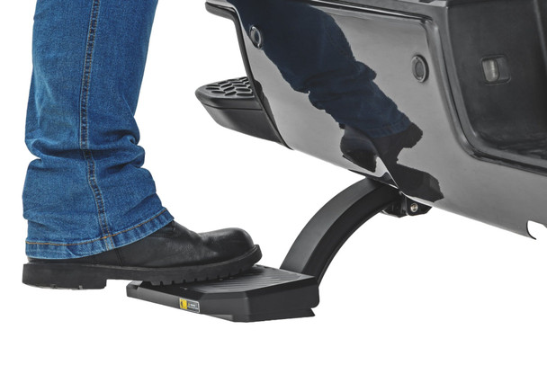 Retractable Bed Step | Manual Pull | Chevy/GMC 2500HD/3500HD (15-19)