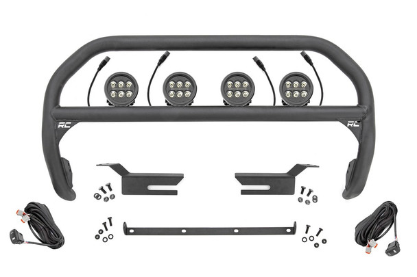 Nudge Bar | 3.5 Inch Round Led (x4) | Ford Bronco 4WD (2021-2026)
