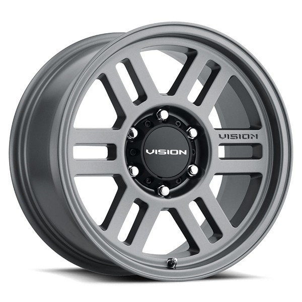 Vision 355 - 17x9 - 6x135 BP - 20mm Offset - Gunmetal Wheel