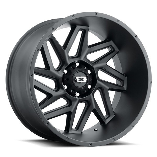 Vision 361 - 18x9 - 5x139.7 BP - 12mm Offset - Black Wheel