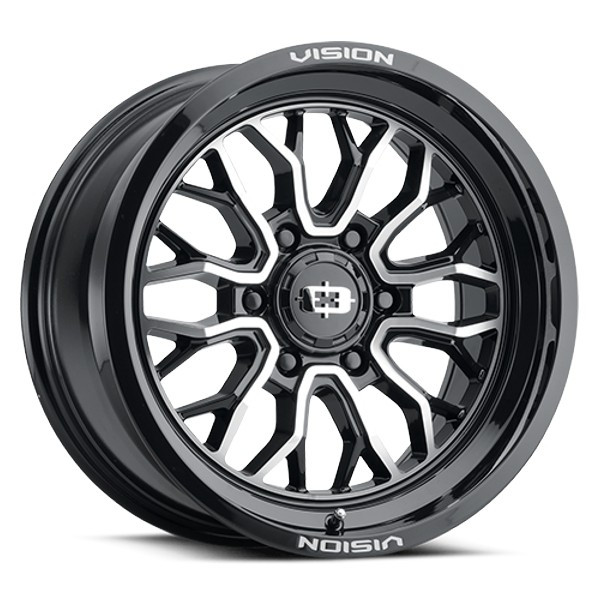 Vision 402 - 18x9 - 8x180 BP - 12mm Offset - Black Wheel
