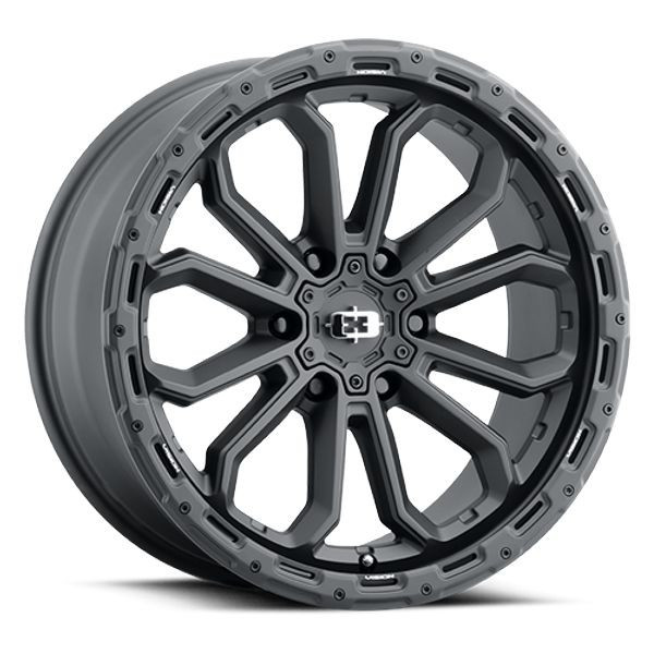 Vision 405 - 20x9 - 6x139.7 BP - 0mm Offset - Black Wheel