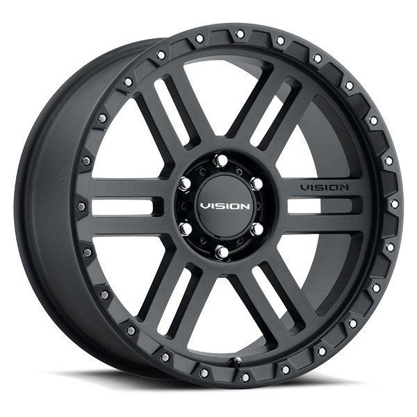 Vision 354 - 20x9 - 5x139.7 BP - -12mm Offset - Black Wheel