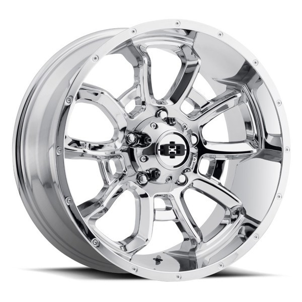 Vision 415 - 20x9 - 6x139.7 BP - 0mm Offset - Chrome Wheel