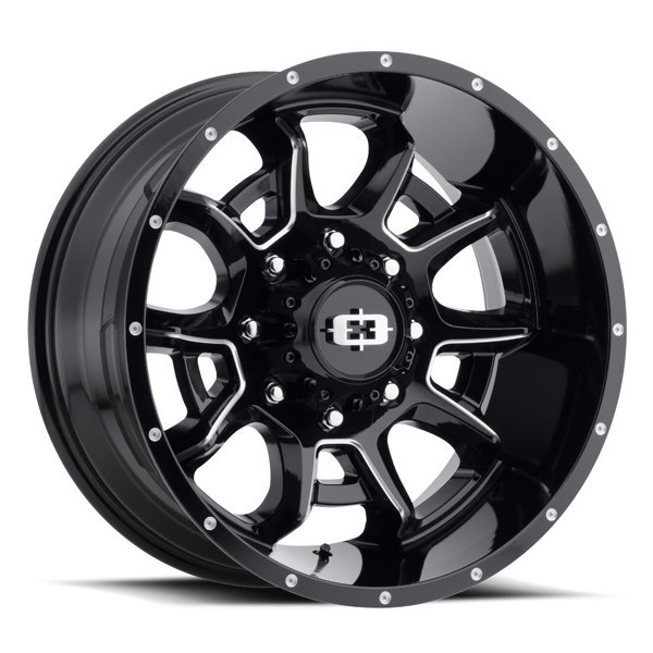 Vision 415 - 20x9 - 6x135 BP - 12mm Offset - Black Wheel