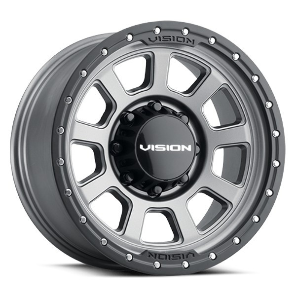 Vision 350 - 17x9 - 5x114.3 BP - 12mm Offset - Gunmetal Wheel