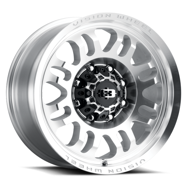 Vision 409 - 17x9 - 6x135 BP - 12mm Offset - Silver Wheel