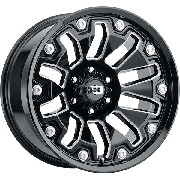 Vision 362 - 18x9 - 5x139.7 BP - 12mm Offset - Black Wheel