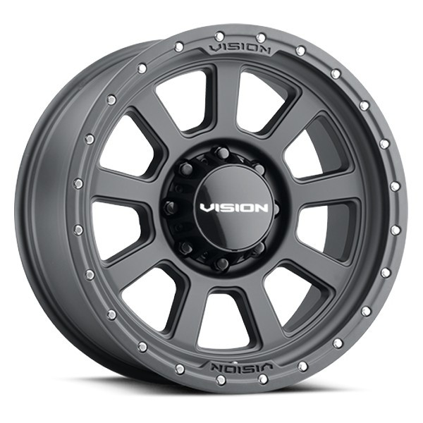 Vision 350 - 18x9 - 8x180 BP - 12mm Offset - Black Wheel