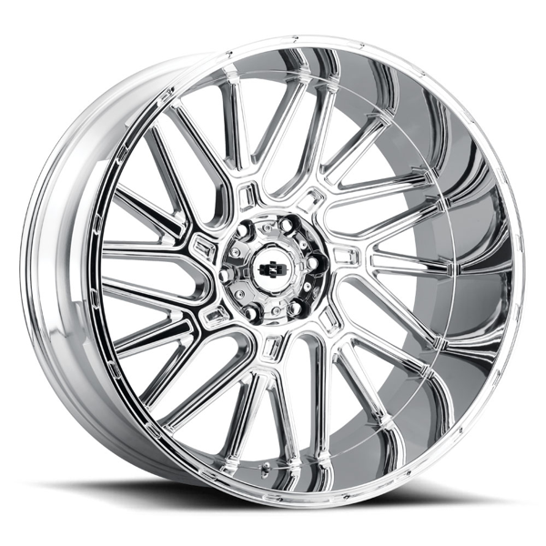 Vision 404 - 20x9 - 8x165.1 BP - 12mm Offset - Chrome Wheel