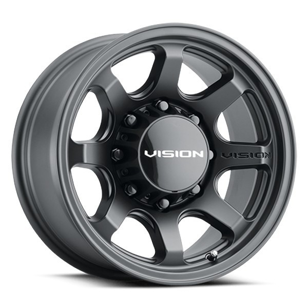 Vision 351 - 17x8.5 - 6x139.7 BP - -10mm Offset - Black Wheel