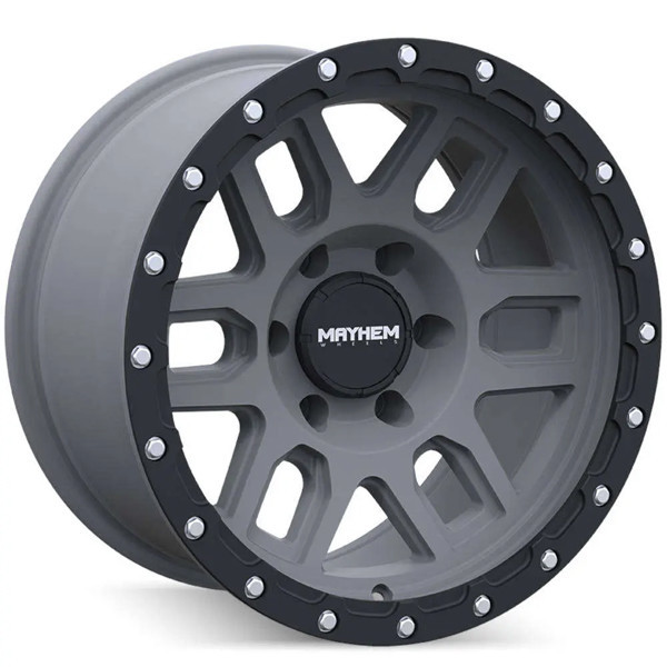 Mayhem 8304 - 20x9 - 5x127 BP - -12mm Offset - Gunmetal Wheel
