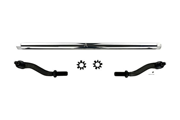 Apex Chassis 2.5 Ton Tie Rod Kit - Polished Aluminum |KIT141-Fits Jeep Wrangler JK