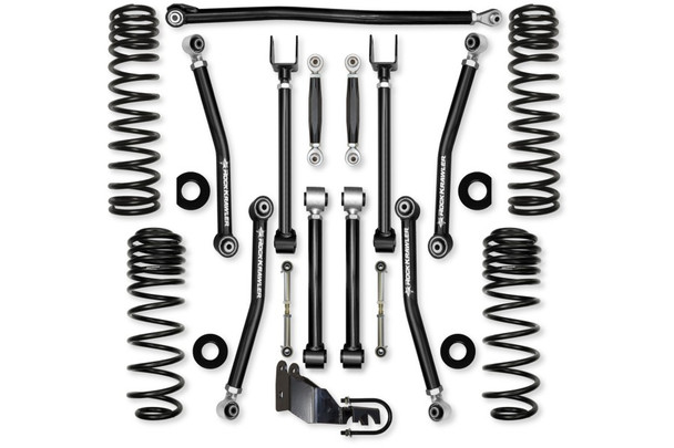 Rock Krawler 2.5in Adventure-X Mid Arm 'No Limits' Lift Kit, No Shocks |JL25AXMNL-4XE