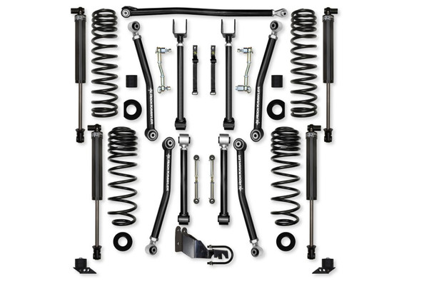 Rock Krawler 2.5 In Adventure X Mid Arm Lift Kit, Stage 1 w/ RRD Shocks |JL25AXM-4XES1