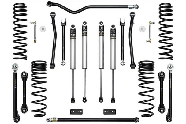 Icon Vehicle Dynamics 2.5in Stage 5 Suspension System Lift Kit - Tubular |K22105T-Fits Jeep Gladiator JT