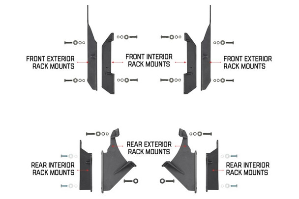 Go Rhino SRM Mounting Bracket Kit |5910013T