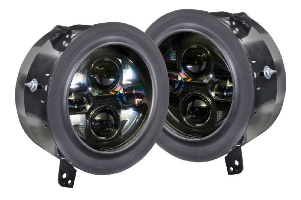 Morimoto Sealed7 2.0 Headlights - Pair |LF518-Fits Jeep Gladiator JT / Jeep Wrangler JL