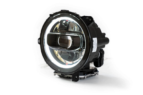 DV8 Offroad LED Headlights - Black |HLCJL-02-Fits Jeep Gladiator JT / Jeep Wrangler JL