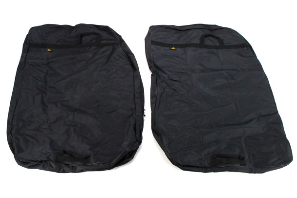 Bestop Door Jackets For Full Steel Doors Black |51666-01-Fits Jeep Wrangler JK / Jeep Wrangler LJ / Jeep Wrangler TJ / Jeep Wrangler YJ