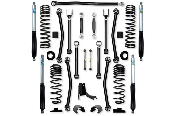 Rock Krawler 3in Ultimate Adventure 'No Limits' Mid-Arm Lift Kit w/ Bilstein Shocks |JT30UANL-B51-Fits Jeep Gladiator JT